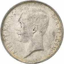 [#1165880] Belgium, Albert I, Franc, 1913, Brussels, Silver, VF(30-35), KM:72