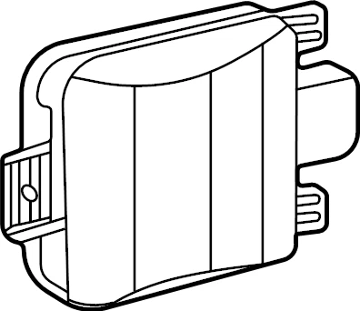 Sensor de detección de punto ciego original Volkswagen 2Q0-907-686-B Jetta Tiguan Atlas Foto 2 de 3
