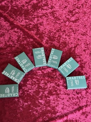 Set Of 7, Brand New. Crabtree & Evelyn  Cleansing Hand Soap Travel, 1 Oz. Soaps.