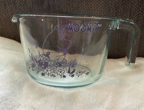 Moomin X Pyrex Collaboration-1000ML/33.8oz-Large Measuring Cup-Swedish - Purple