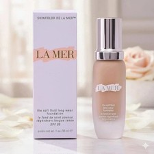 La Mer The Soft Fluid Long Wear Foundation   Shade IVORY 01   30ml 1oz   NIB
