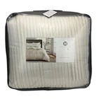 Hotel Collection Metallic Strie 3 Piece KING Comforter Set $625