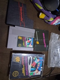 Urban Champion NES CIB  Five Screw. Hangtab