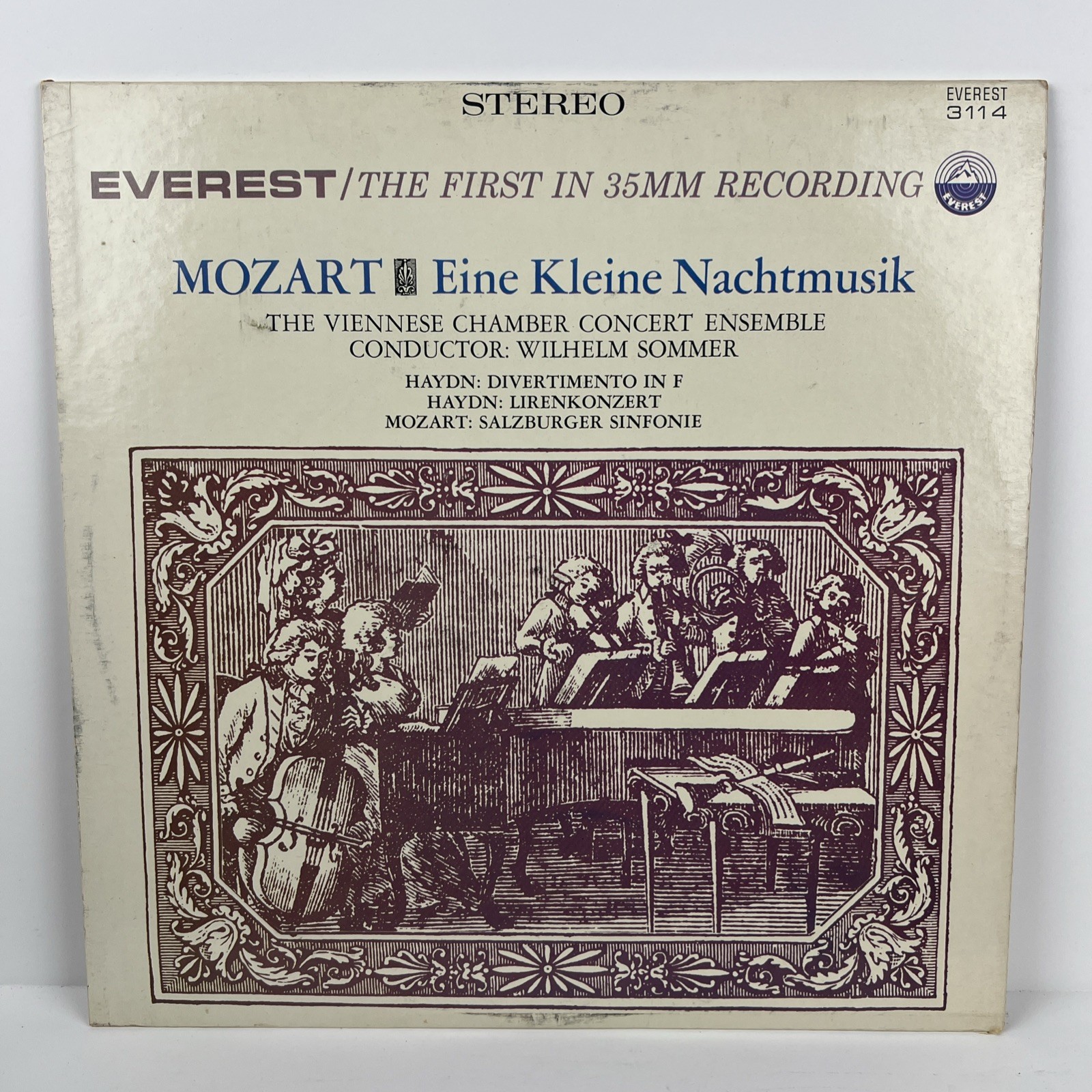 Mozart / Haydn — The Viennese Chamber Concert Ensemble, Vinyl LP Everest 3114