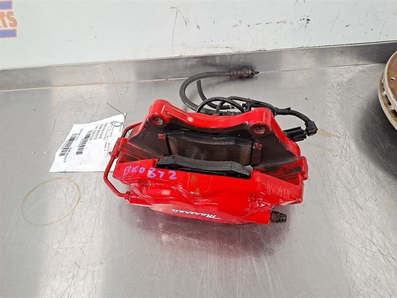 15 2015 MASERATI GHIBLI S Q4 OEM DRIVER LEFT REAR BREMBO BRAKE CALIPER RED 
