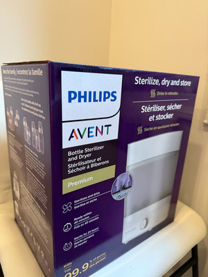 Philips Avent Premium Baby Bottle Sterilizer with Dryer SCF293/00