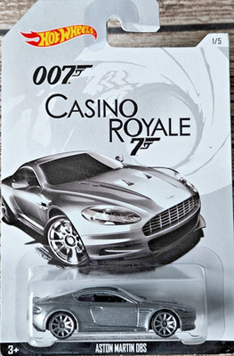 Aston Martin DBS - Hot Wheels 2015 - 007 James Bond - Neu Ovp