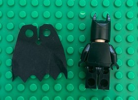 LEGO DC Super Heroes 7785 7783 7781 - Batman Black Suit - Minifigure bat002