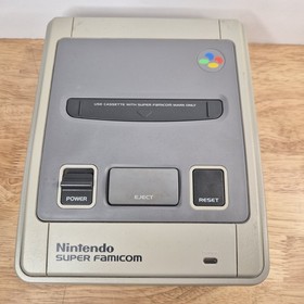 Nintendo Super Famicom Console Only SNES SFC Tested 