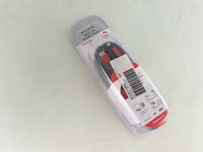 Belkin IEEE 1394 FireWire 4-poliges auf 4-poliges Kabel 4,2 m lang BRANDNEU VERSIEGELT