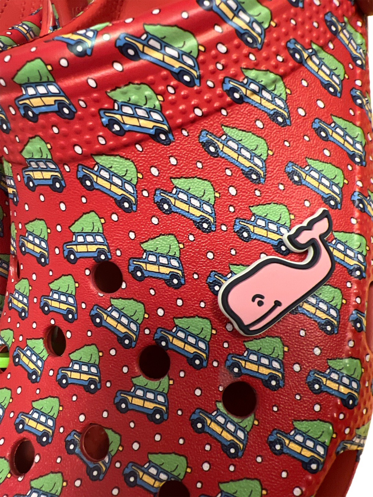 NEW 2022 Holiday Vineyard Vines Crocs Classc Clog colaboration WHALE