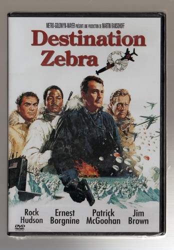DESTINATION ZEBRA John STURGES HUDSON / BORGNINE / McGOOHAN DVD ZONE 2 NEUF