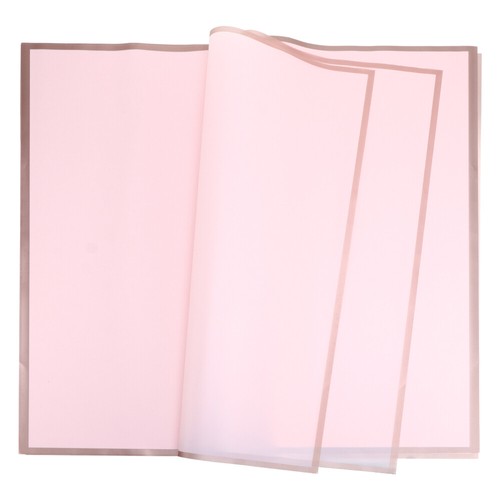 20 Pcs Waterproof Flower Wrapping Paper for Flowers Bouquets Craft Baby