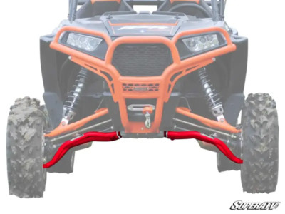 SuperATV Polaris RZR 1000 High Clearance A-Arms Red - Lower