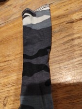 Recurve white- grey snow woodland camo limb covers.