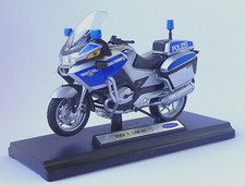 Sonder-Edition: BMW Polizei Motorrad R1200 RT Modell 1:18, NEU+OVP von Welly 