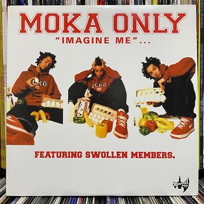 MOKA ONLY - IMAGINE ME / ROLLING ALONG / CRUNCH (12'')  2000!!  SWOLLEN MEMBERS!!