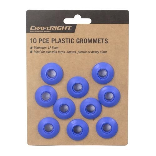 Craftright Plastic Grommets - 10 Pack hand tools workshop construction diy - Picture 1 of 2