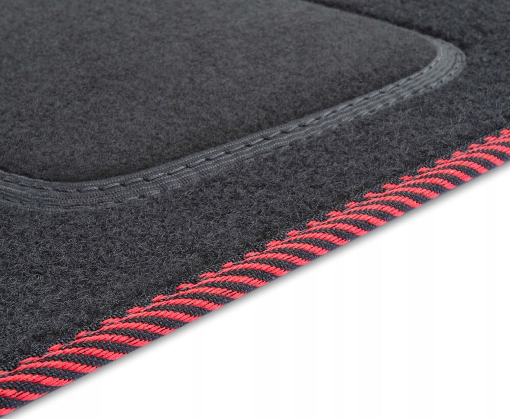 Tapis de Sol en Velours Rouge pour Hyundai Tucson IV après 2020