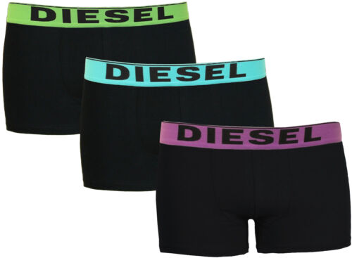 Mens Diesel Boxer Shorts | 3 Pack Designer Trunks | Briefs - Zdjęcie 1 z 10
