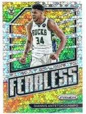 Giannis Antetokounmpo 2022-23 Prizm Fearless Prizms Fast Break #1 Bucks