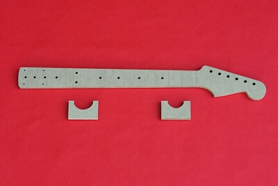 Stratocaster Guitar Neck Router Template wBack Profiles CNC STRAT 1/2'' MDF  0.5''