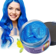 EZGO Hair Color Pomade Wax Cream Temporary Modeling Hair Social Media