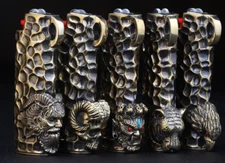 New Copper Lighter Case Cover Fits Bic Lighter J3 Lighter Sleeve Cover Gift