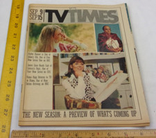 Evel Knieval Blythe Danner Adam's Rib 1973 local TV times Diana Rigg Brady Bunch