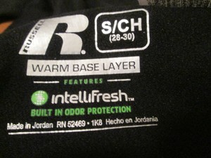 russell base layer pants