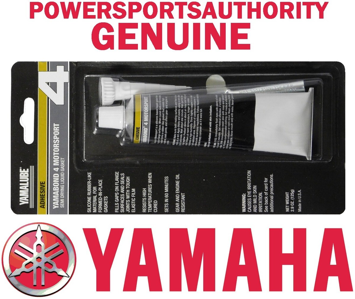 Yamaha Yamalube Yamabond Motorsports Semi Drying Liquid Gasket | eBay
