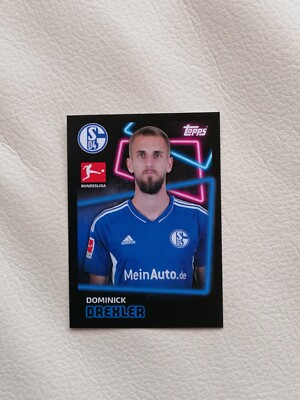 TOPPS BUNDESLIGA 22/23 STICKER 321 DOMINICK DREXLER FC SCHALKE 04 ORIGINAL NEU