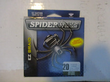 SPIDERWIRE EZ BRAID EZ CASTING FISHING LINE 20 LB TEST 110 YDS MOSS GREEN NEW