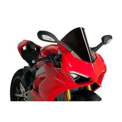 Carénage PUIG R-Racer Noir Pour Ducati 1100 PANIGALE V4 S 2020-2024 - Photo 1/4