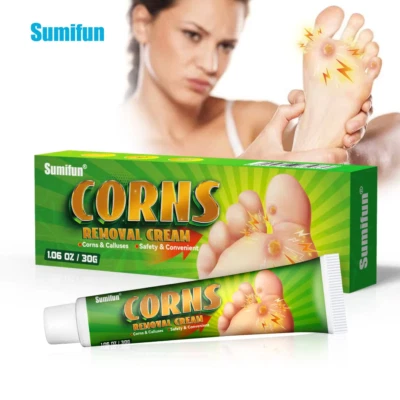 SUMIFUN New 30g Natural Corn Removal Cream Foot Corn Wart Skin Tag Remover Ointment
