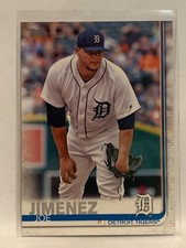 #217 Joe Jimenez Detroit Tigers 2019 Topps Series One Baseball Card