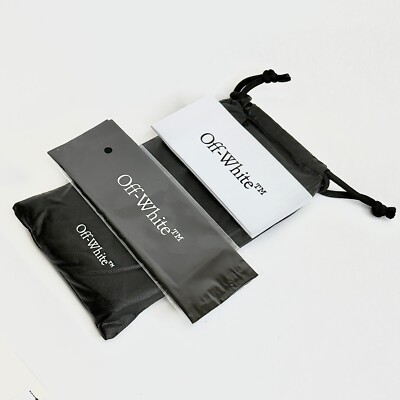 OFF-WHITE 128 OERI128 Black Unisex CATALINA Square White Arrow