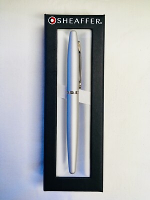 Sheaffer VFM Silver  F  Nib Fountain Pen