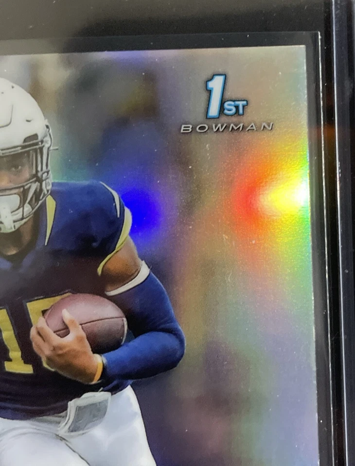 JEFF SIMS 2021-22 Bowman University Chrome REFRACTOR #44 ASU Sun Devils🏈 - Image 4 of 4