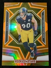 2023 Panini Rookies And Stars Football T J Watt Orange /149 Pittsburgh Steelers