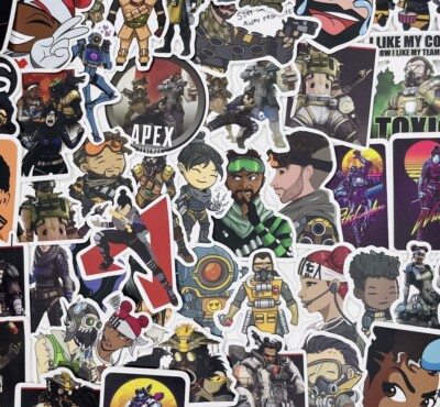 Apex Legends Custom Waterproof Vinyl Stickers Assortment