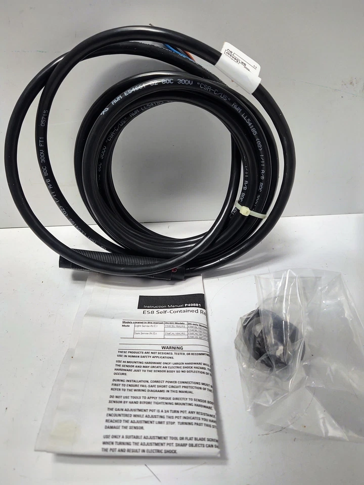 Eaton E58CBL18A2R2 Photoelectric Proximity Sensor - Image 2 of 4