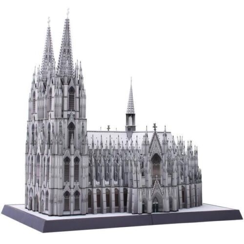 DIY Unassembled Cologne Cathedral 3D Paper Model Famous Building Collection - Picture 3 of 8