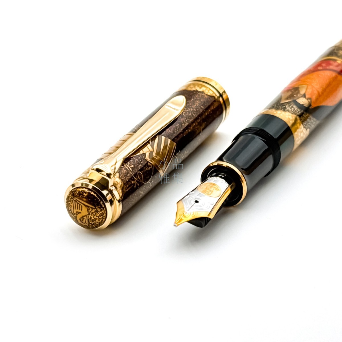 Pelikan 02' L.E 60 Hikaru Genji and Aoi No Ue M1000 Maki-e 18K