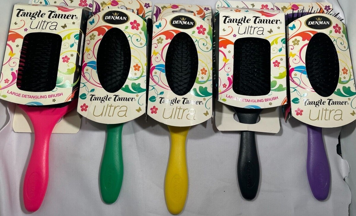 tangle tamer ultra denman brush detangling curly hair
