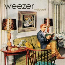 WEEZER Maladroit BANNER HUGE 4X4 Ft Fabric Tapestry Flag album NEW