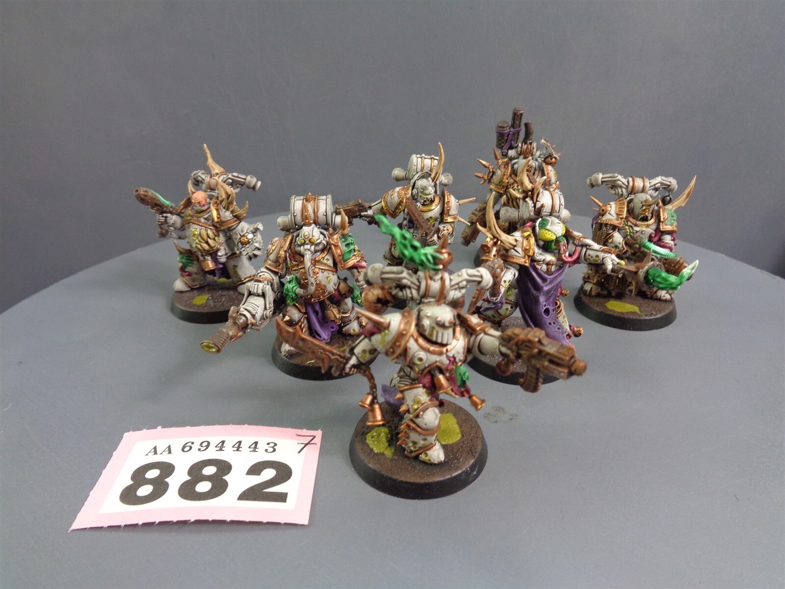 WARHAMMER 40,000 SPACE MARINE DEL CAOS DEATH Guard Marines della Peste 882 WARHAMMER 40,000 SPACE MARINE DEL CAOS DEATH Guard Marines della Peste 882