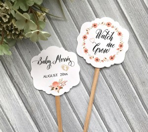 baby shower favor cards