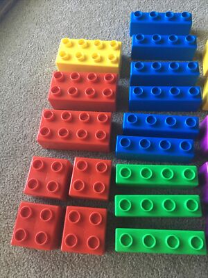 Lego Quatro Set 59 Pc with Box Preschool Building Blocks Legos