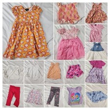 Lot of 16 Girl's 2T 24M Clothing Items Mix Assorted